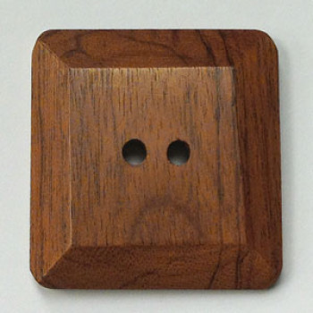 JHB-51070 Square Wood Button